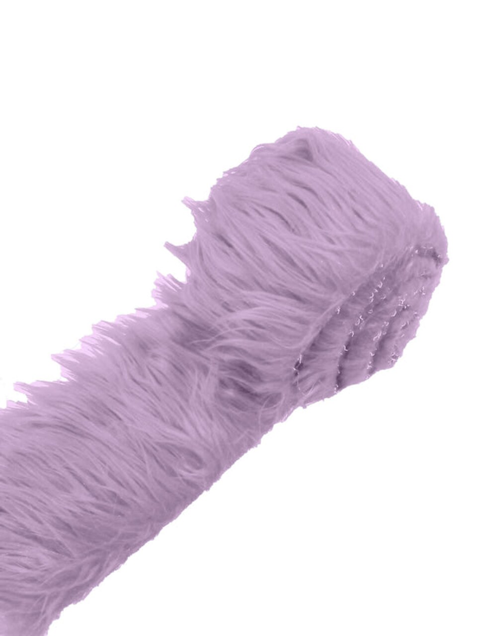 18" x 60" Size Long Pile Shaggy Faux Fur Strip Fabric for Crafts Costumes Home Decor Trim